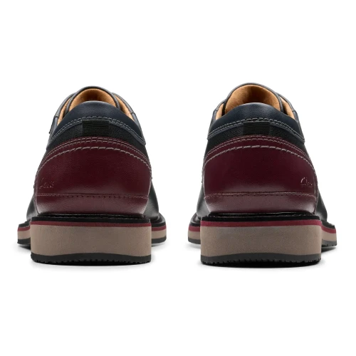 Clarks - Monahan Plain Black Leather