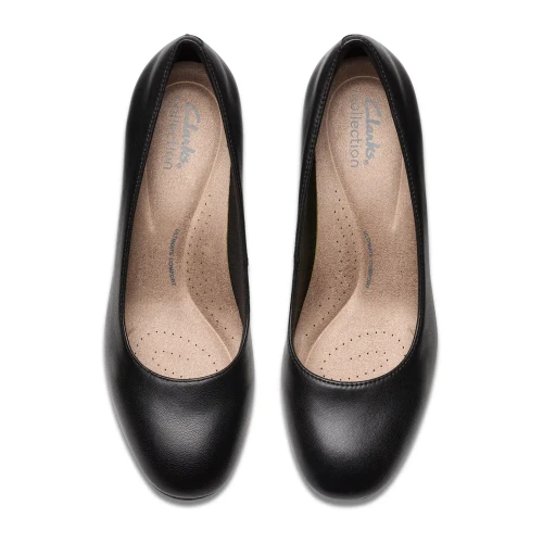 Clarks - Olivette Pearl Black Leather