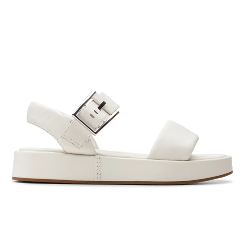 Clarks - Alda Strap Off White Lea