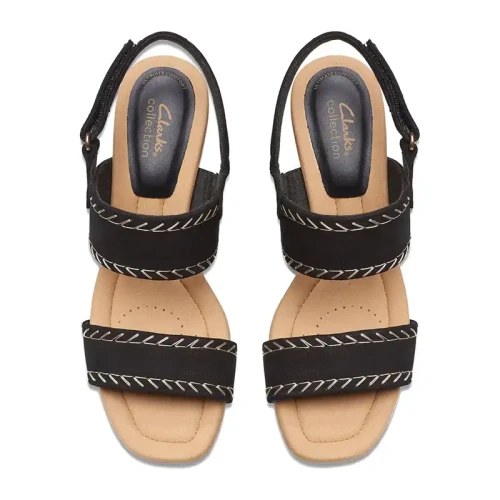 Clarks - Kyarra Rose Black Nubuck