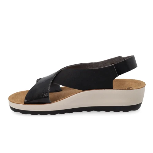 Fly Flot - Synthetic Woman Sandal Black