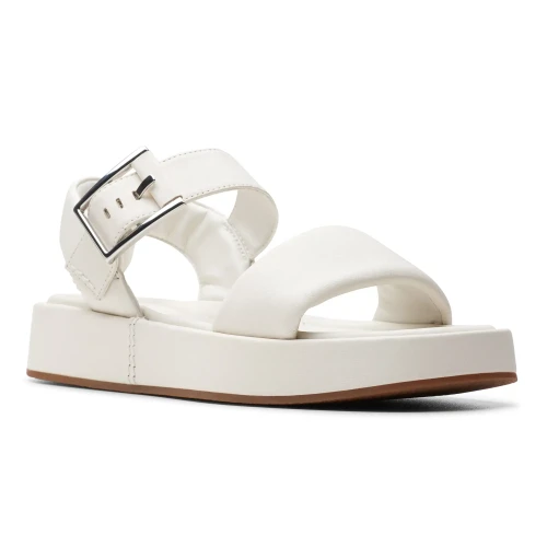 Clarks - Alda Strap Off White Lea