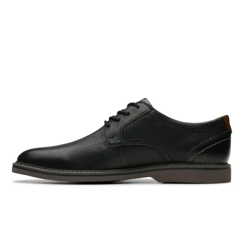 Clarks - Radcliff Low Black Leather