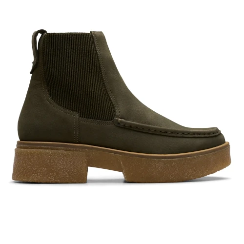 Clarks - Linoso Top Dark Green Nub