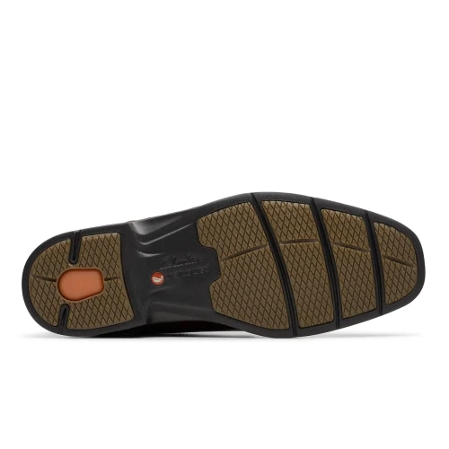 Clarks - Un Kendric Way Mahogany Leather