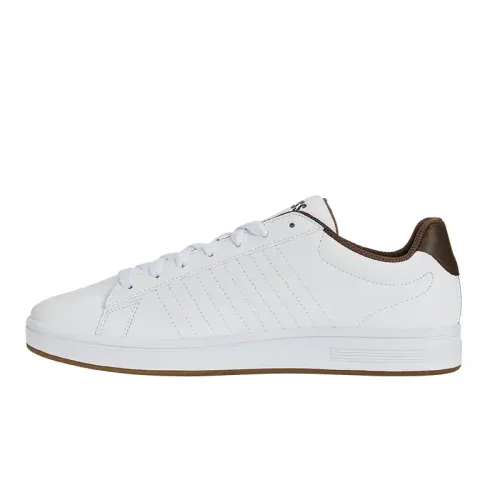 K-Swiss - Court Shield Wh/Tstcocnt/Chcbwn M