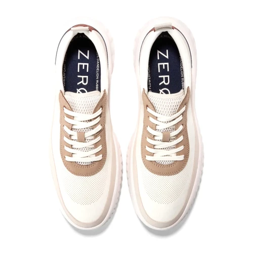 Cole Haan - Generation Zerogrand Ii Ultra Sneaker Ancient Scroll   Ch Birch Beige   Ivory