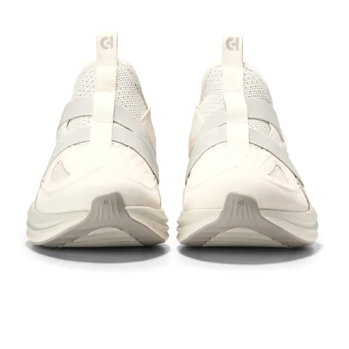 Cole Haan - Og Quadstar Monk Strap Running Sneakers Silver Birch Dove Ivory