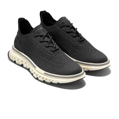 Cole Haan - 5.Zerogrand Stitchlite Wingtip Oxford Black Ivory