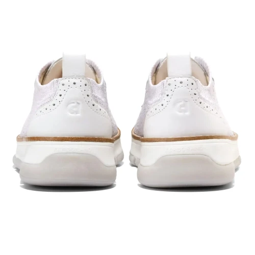 Cole Haan - Zerogrand Revel Stitchlite Oxfords Harbor Mist & White Knit Leather White