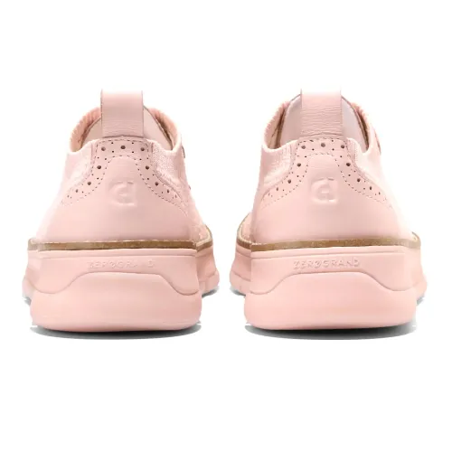 Cole Haan - Zerogrand Revel Stitchlite Oxfords Cameo Rose And Ivory Knit Leather Cameo Rose