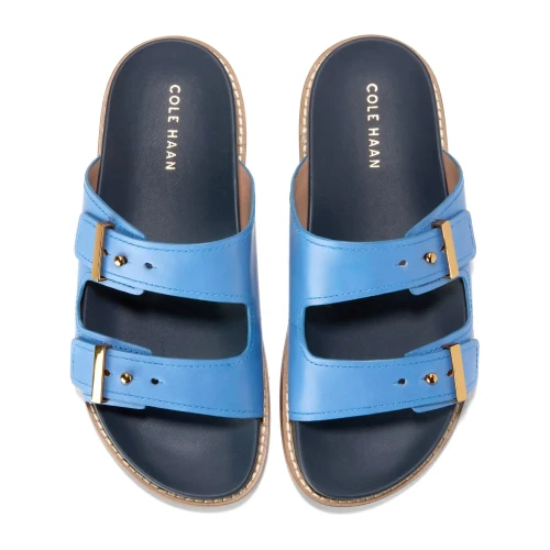 Cole Haan - Marisol Footbed Sandals Dutch Blue Navy Blazer Ltr