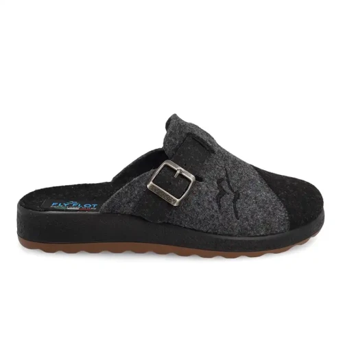 Fly Flot - Cloth Man Slipper Black