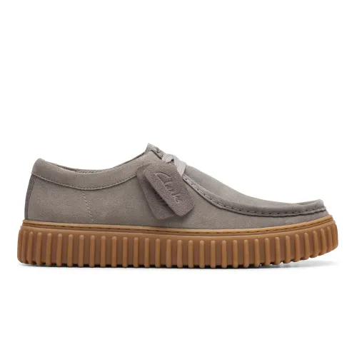 Clarks - Torhill Lo Grey Suede