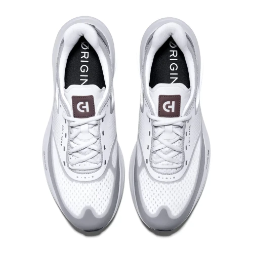 Cole Haan - Originalgrand Quadstar Running Sneakers Micro Chip   Quiet Shade   Optic White