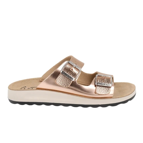 Fly Flot - Synthetic Woman Slipper Dark Gold