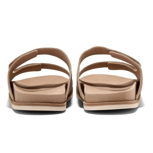 Cole Haan - Modern Classics Resort Sandals Birch Beige Suede   Angora