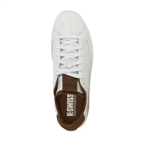 K-Swiss - Lozan  Klub Lth Wht/Teak/Snw Wht M
