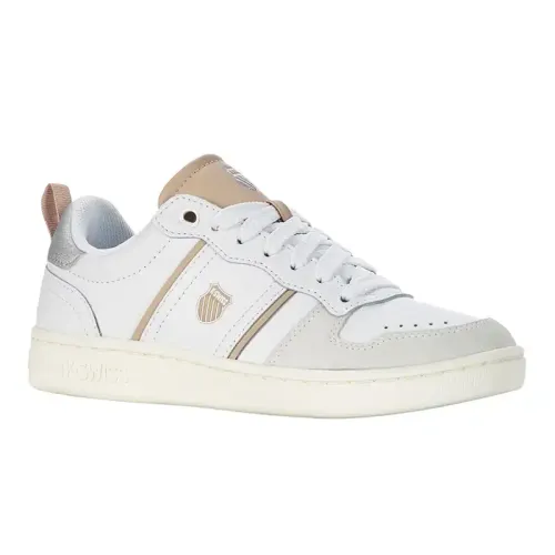 K-Swiss - Lozan Match Lth Wht/Wrm Taup/Str Wht M