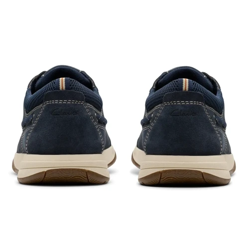 Clarks - Sailview Lace Navy Nubuck
