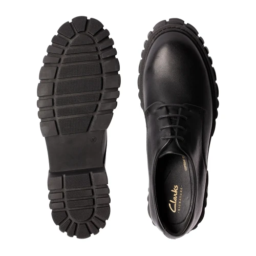 Clarks - Page Walk Black Leather
