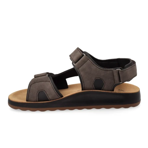 Fly Flot - Synthetic Man Sandal Dark-Brown