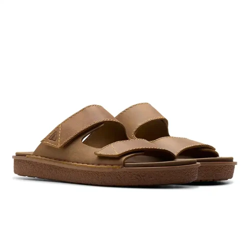 Clarks - Litton Strap Tan Leather