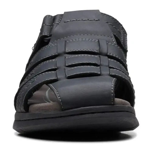 Clarks - Walkford Fish Black Tumbled