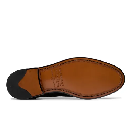Clarks - Craftjames Tip Black Leather