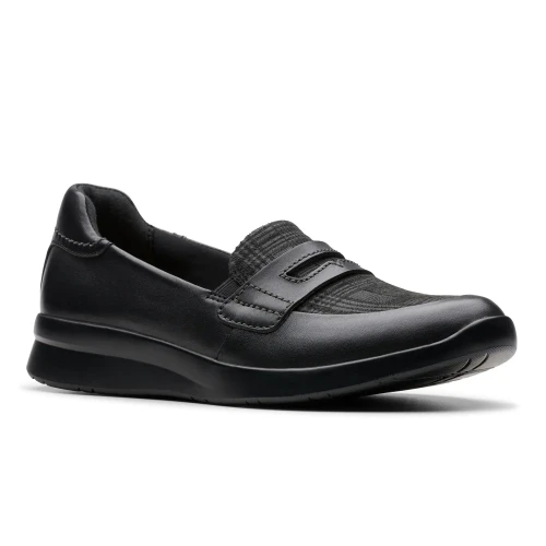 Clarks - Ellowyn Penny Black Leather