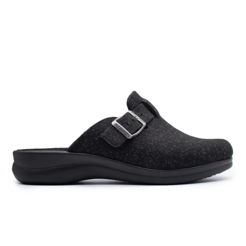 Fly Flot - Cloth Woman Slipper Black