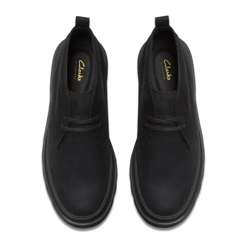 Clarks - Badell Db Black Nubuck