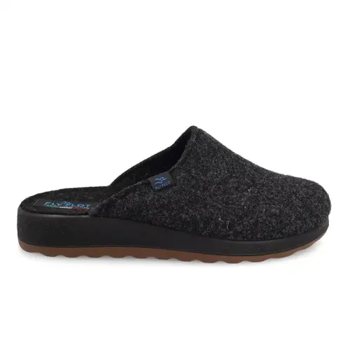 Fly Flot - Cloth Man Slipper Black