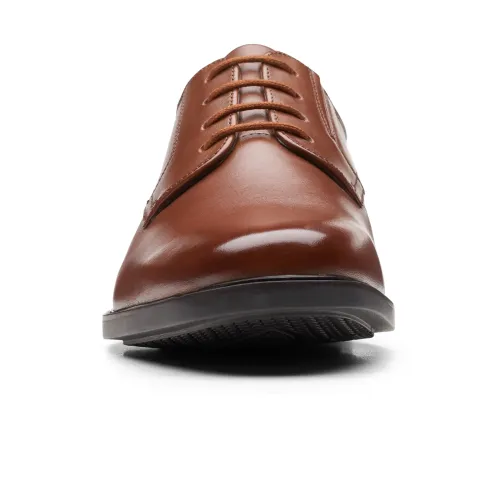 Clarks - Howard Walk Dark Tan Lea