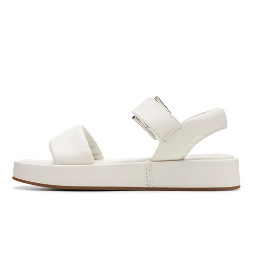 Clarks - Alda Strap Off White Lea