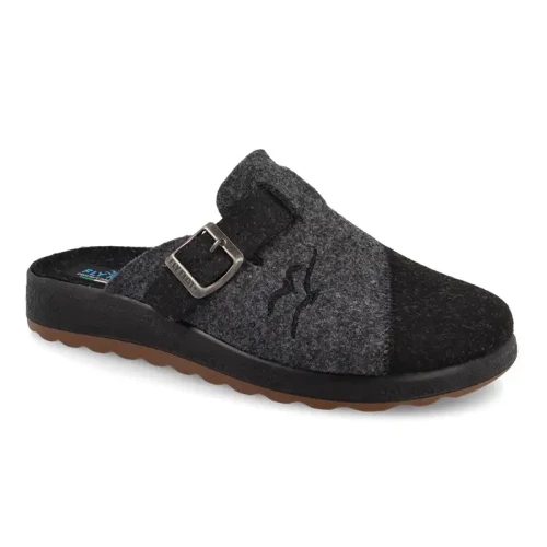 Fly Flot - Cloth Man Slipper Black