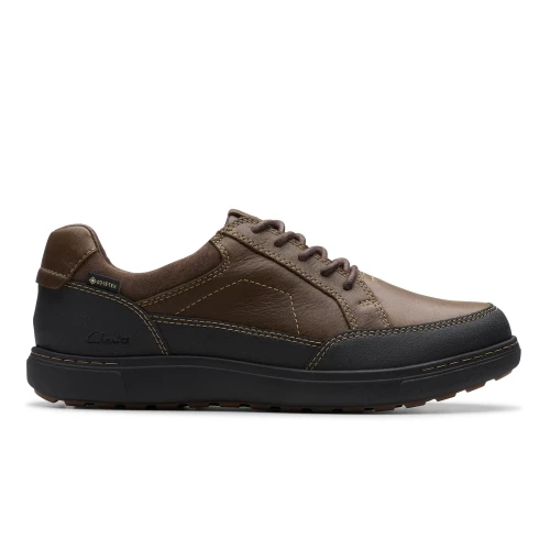 Clarks - Mapstone loGTX Dark Brown Lea