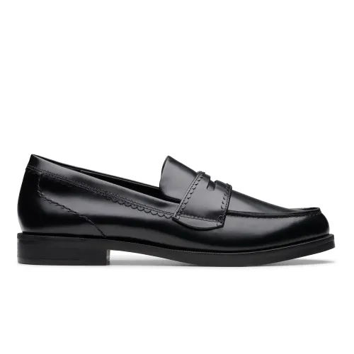Clarks - Straven Edge Black Leather