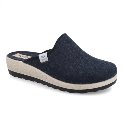 Fly Flot - Cloth Woman Slipper Blue