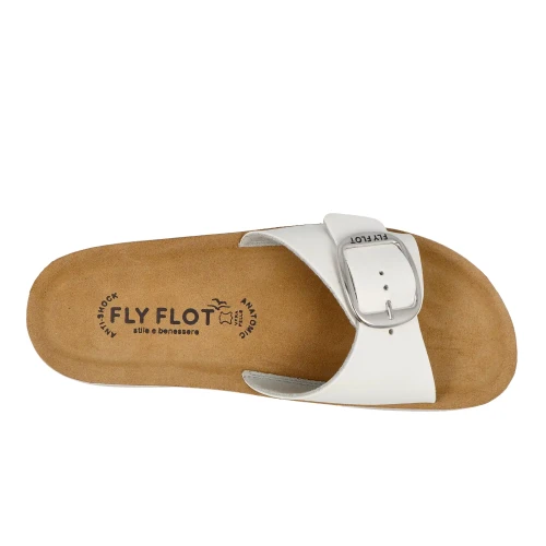 Fly Flot - Synthetic Woman Slipper White
