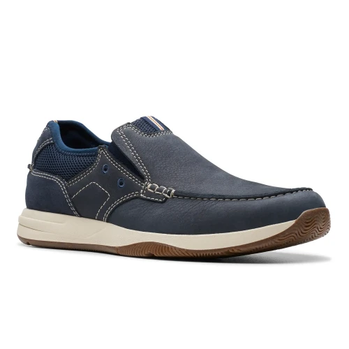 Clarks - Sailview Step Navy Nubuck