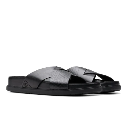 Clarks - Torford Cross Black Leather