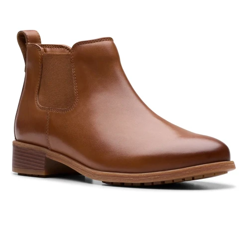 Clarks - Havisham Top Tan Leather