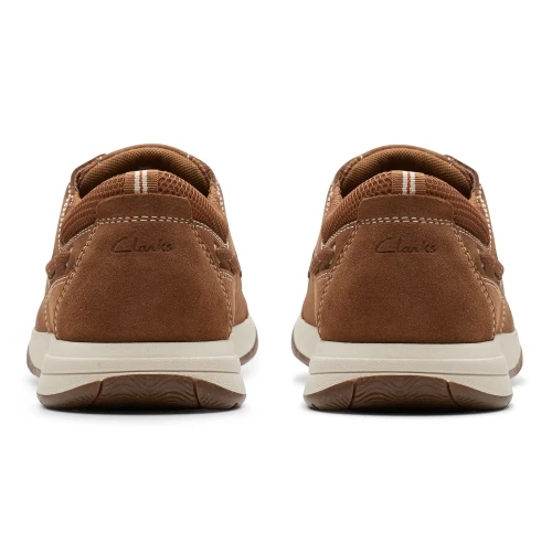 Clarks - Sailview Lace Light Tan Nubuck