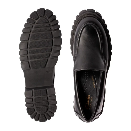 Clarks - Page Loafer Black Leather