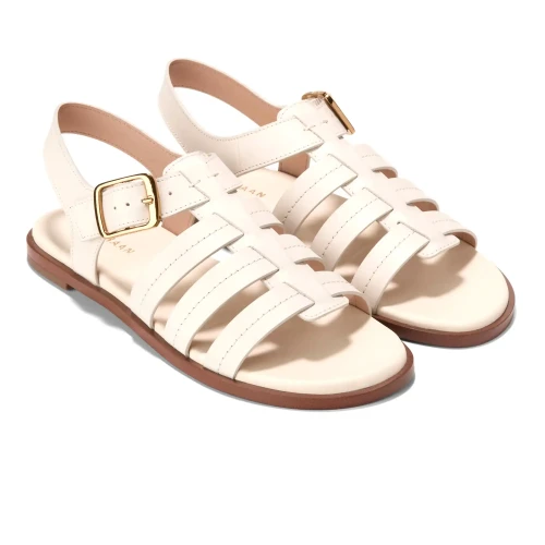 Cole Haan - Flynn Fisherman Sandals Ivory Ltr
