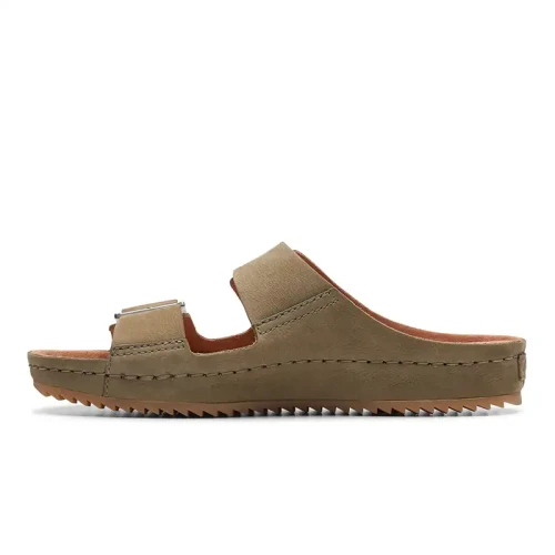 Clarks - Brookleigh Sun Olive Nubuck