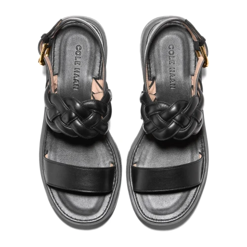 Cole Haan - Cressida Lug Sandals Black Ltr