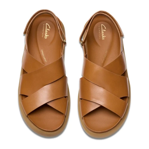 Clarks - Aristella Sun Tan Leather