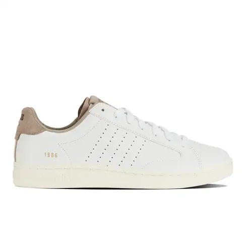 K-Swiss - Lozan  Klub Lth Wht/Smplytaup/Snwht M